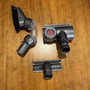 Dyson Vacuum Attachments Set - Black and Gray